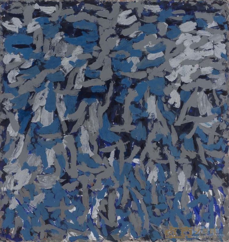 陈亮《无题2015F4》190x180cm 布面丙烯 2015