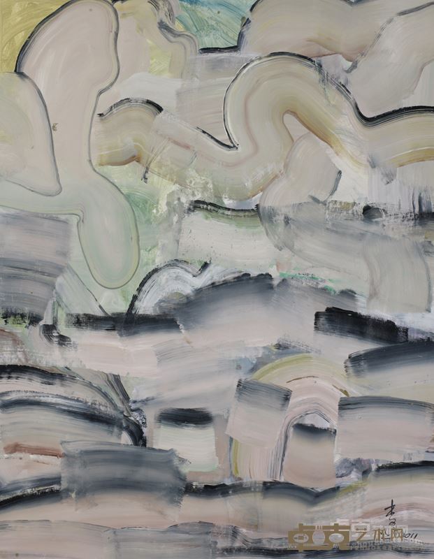 李迪 《秋分》150×115cm 布面丙烯  2011