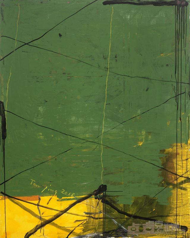 谭平 《无题》200×160cm 布面丙烯 2016