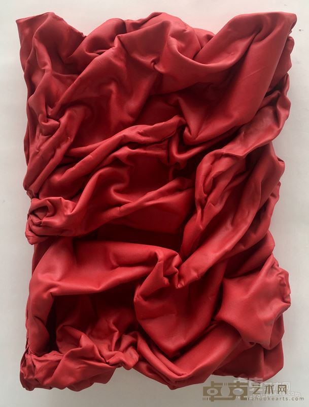 王小松 《红色》 160×120cm 树脂、亚麻布、油彩 2016-2017