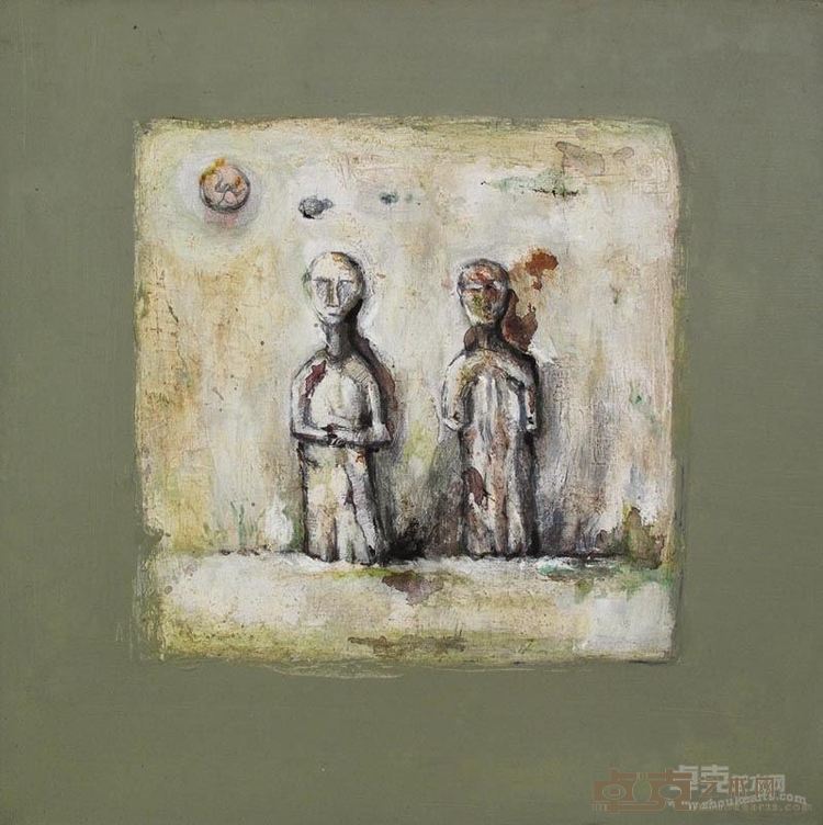 形而上学的2人行(50X50cm)