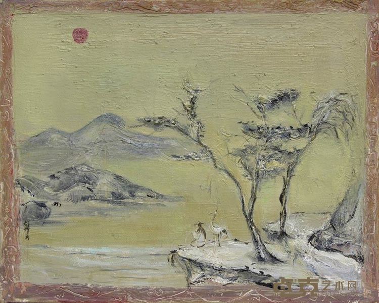 仕士图心解·天人合一·贰(24X30cm)