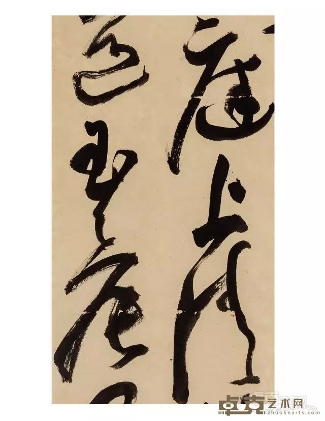 龙友 《内景经句》，197x156cm，2017年局部