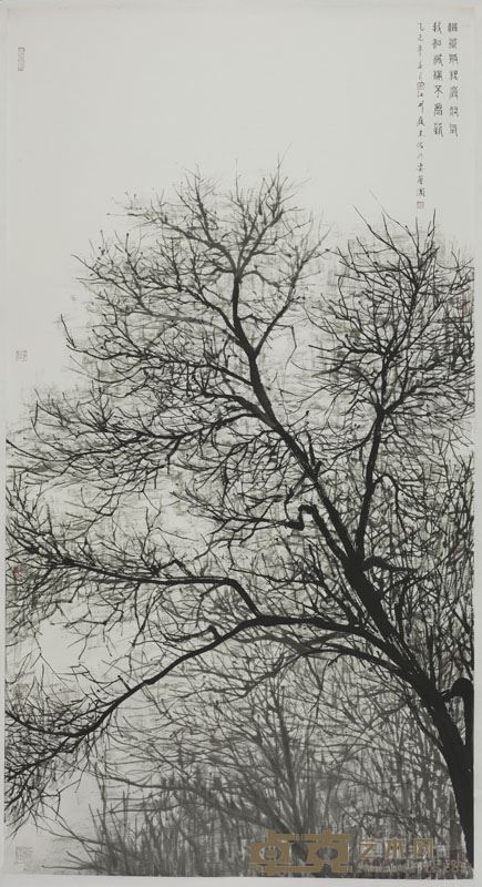 偃蹇孤根岩壑气，178×96cm,2015