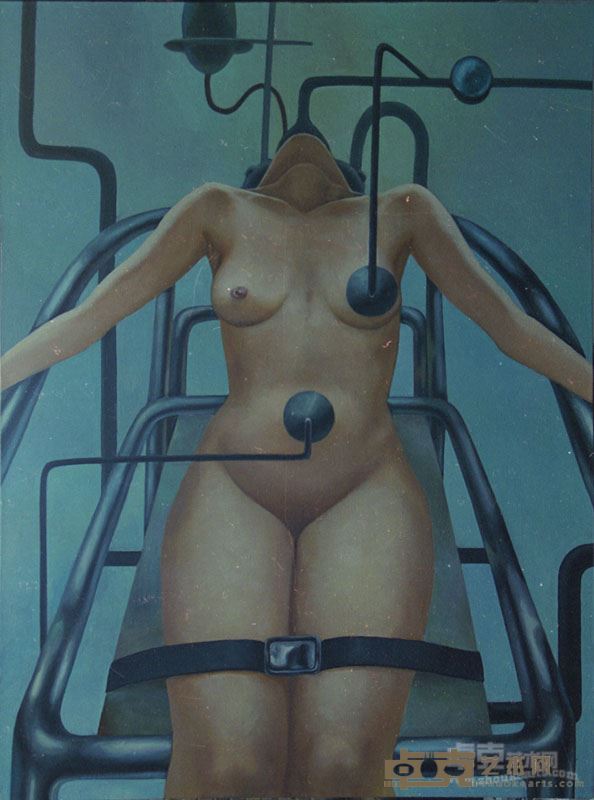 张洪菠 《大清洗NO1》 120╳160cm 1993年