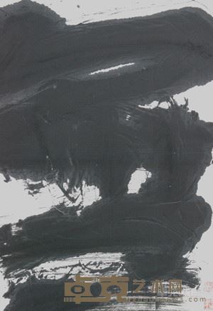沈俊杰《无》193X138cm 水墨 2014