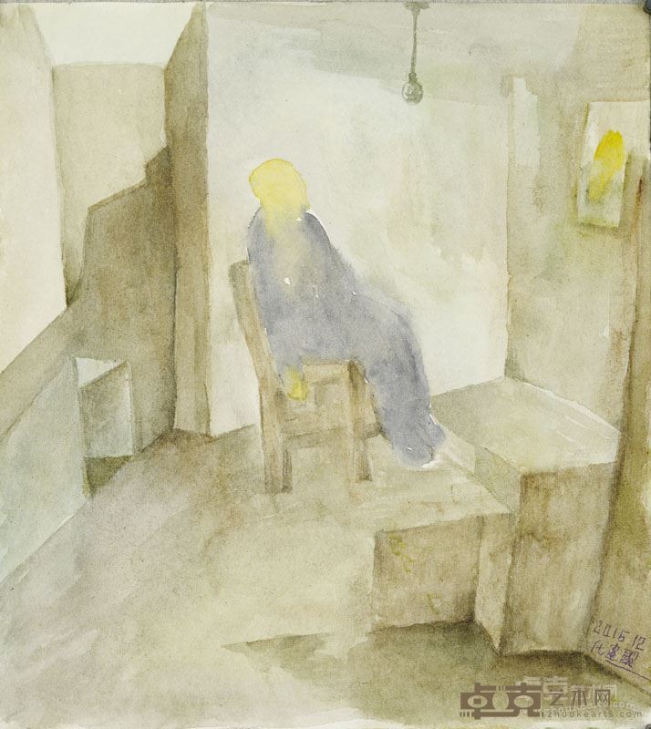 孤独者之二26×28cm