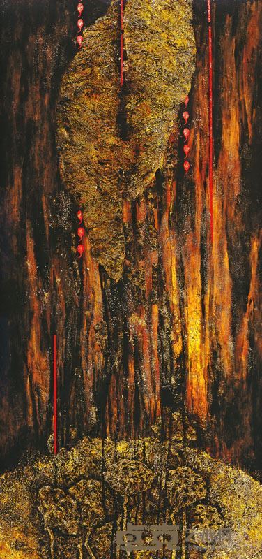 爱莲说之太初60×160cm2009