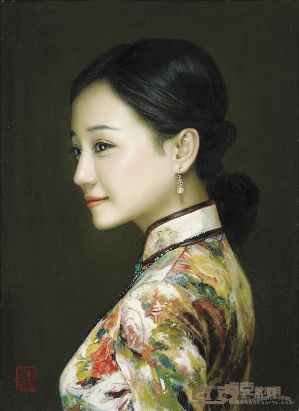 小惠 45×33cm 布面油画 庄午 2015年