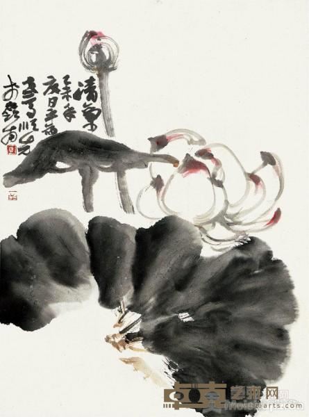 《清气》 马顺先 2017年 纸本
