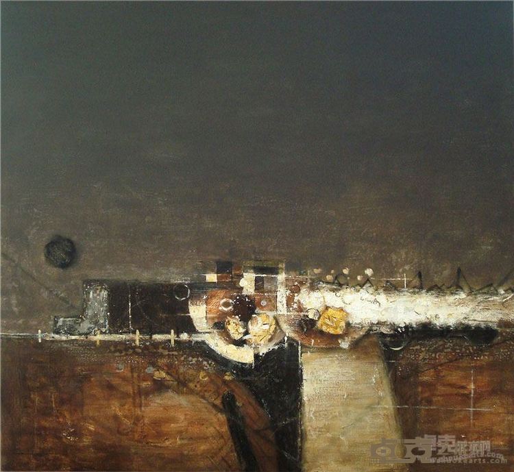 陈昊 2009年 《惑NO.22》 布面油画 120×130cm