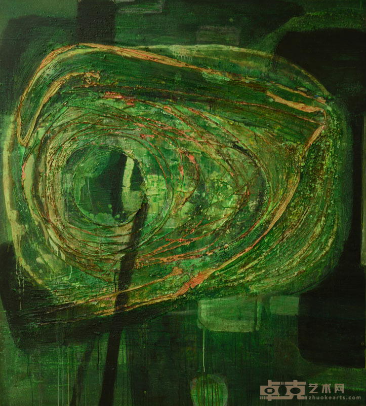 肖颖 《波特莱尔之花201704》180cmX200cm 2017年