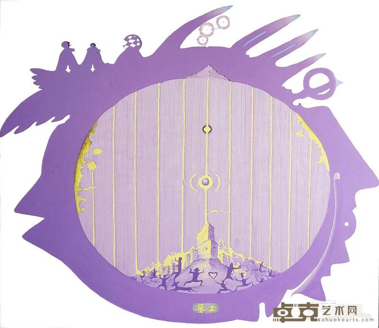 邹朝阳 087在中国大地上----乐土  122x140