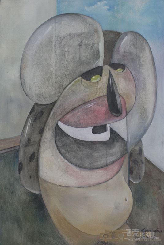 “羊来了”系列2  2015年 60cm×90cm