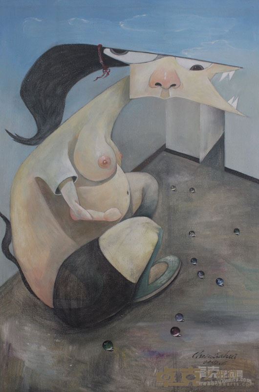 “羊来了”系列3  2015年 60cm×90cm
