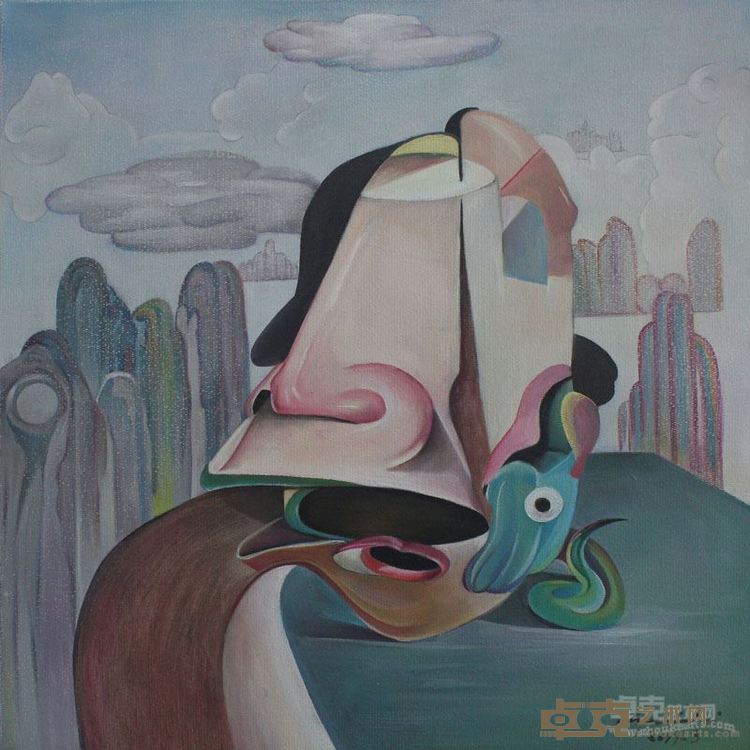 惑  2017年  60cm×60cm