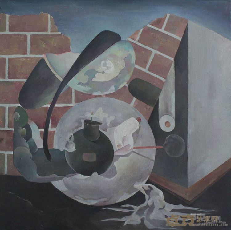 迷途系列之躁   2013年  60cm×80cm