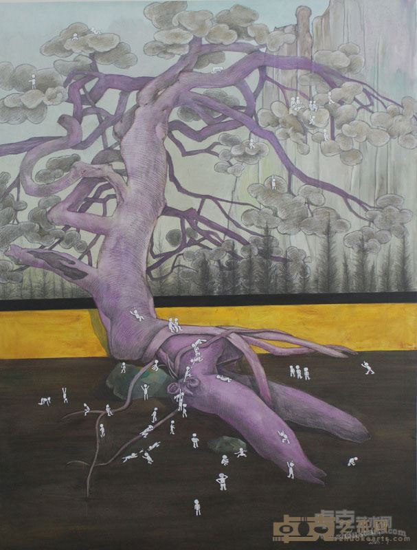 盆栽系列1 2016年 140cm×190cm