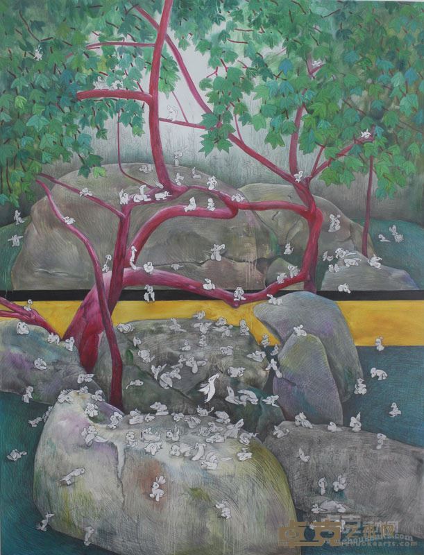 盆栽系列3 2016年 140cm×190cm