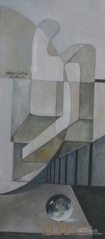 平衡木系列1  2015年 30cm×65cm