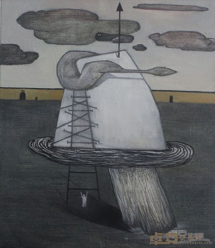 寻找那片净土系列4      2015年 60cm×70cm