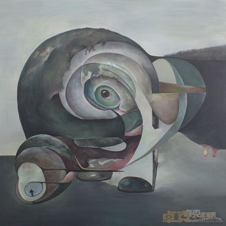异变系列1  2014年  135cm×135cm