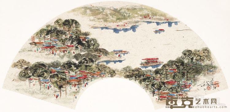 范文道  水色系列·江南印象29cm×60cm2015年