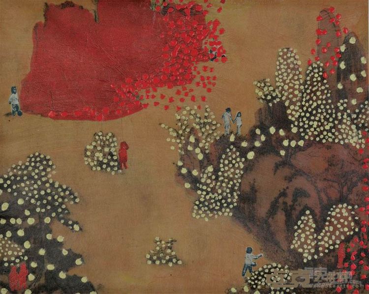 张莞 版画作品 52X60CM
