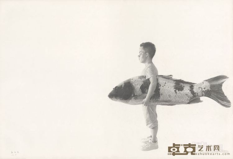 还有一公里 76x52cm 纸本铅笔