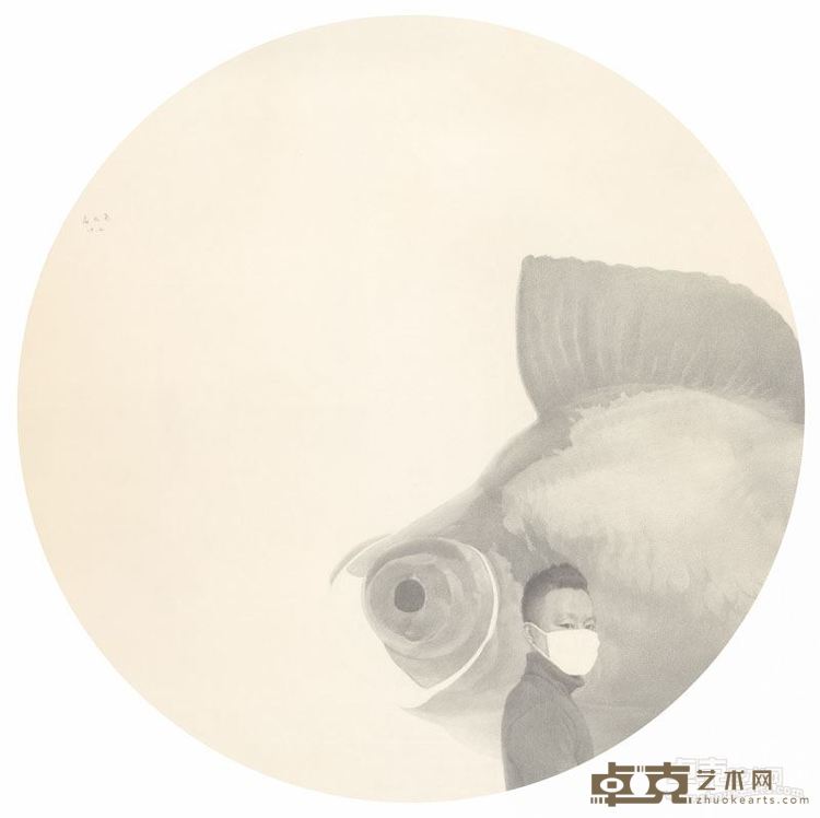 境 60x60cm 纸本铅笔