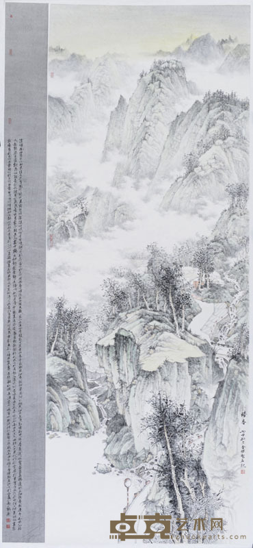 《暗香》180×96纸本2016