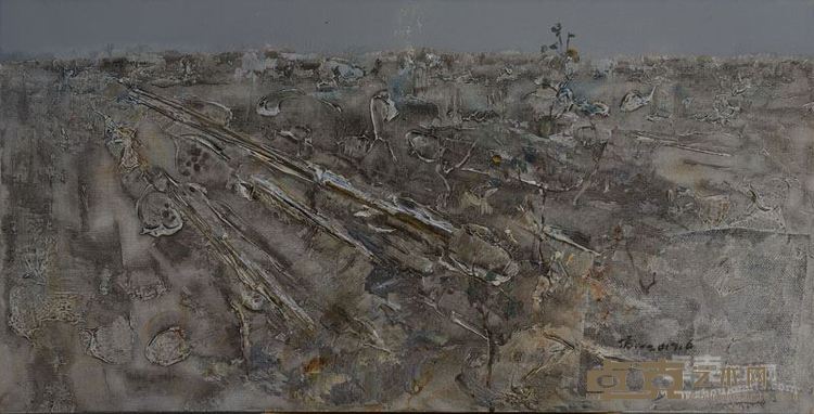 旷野的呼唤   布面油画   80x40cm   2017年