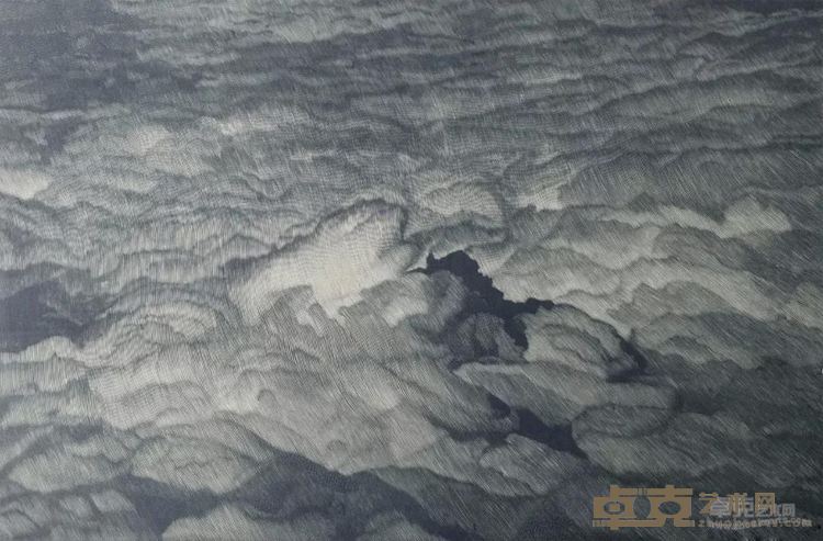 《浮》 朱健翔 50x32cm 2018年 凸版