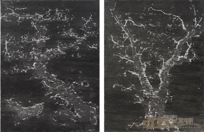 《No.11 No.9》 马六明 200x150cm 200x150cm 2015-2017年