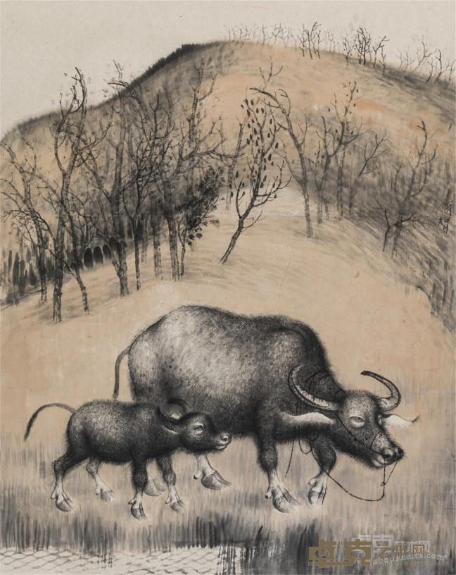 《牧归》 戴顺智 280×186cm