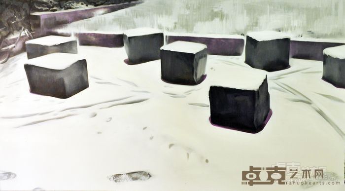 《常青》 舒丛 180x100cm 2016年 布面油画