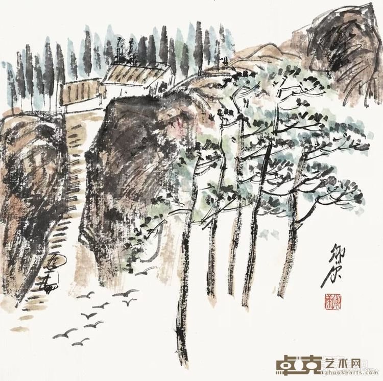 卿康中国画小品10