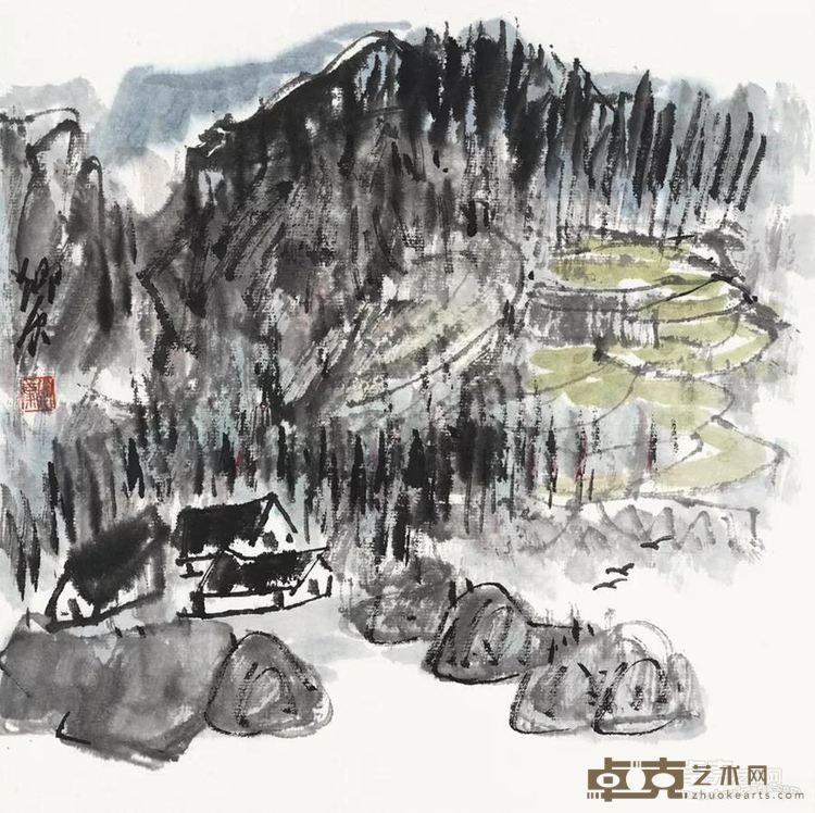 卿康中国画小品2
