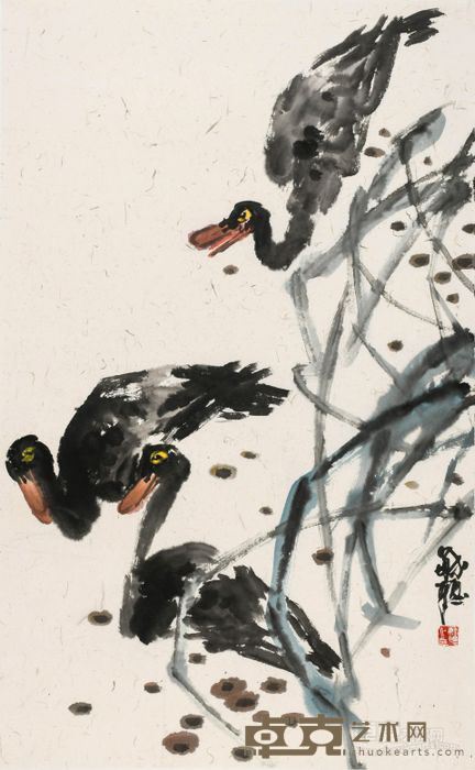 《春水悠悠》 庄毓聪 96x60cm 2018年