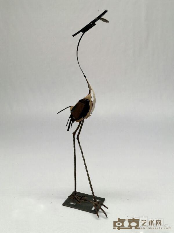 《阳应》 王景森 30x20x102cm 综合材料