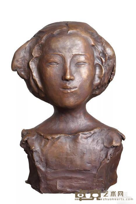 《韶华》 刘巨德 40x63x38cm 2018年 青铜