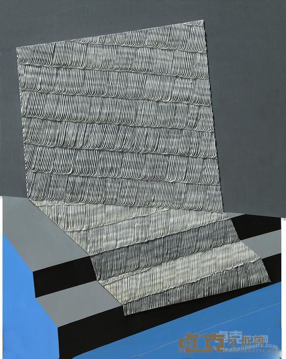 《通向虚无》 张洪立 150x120cm 2018年