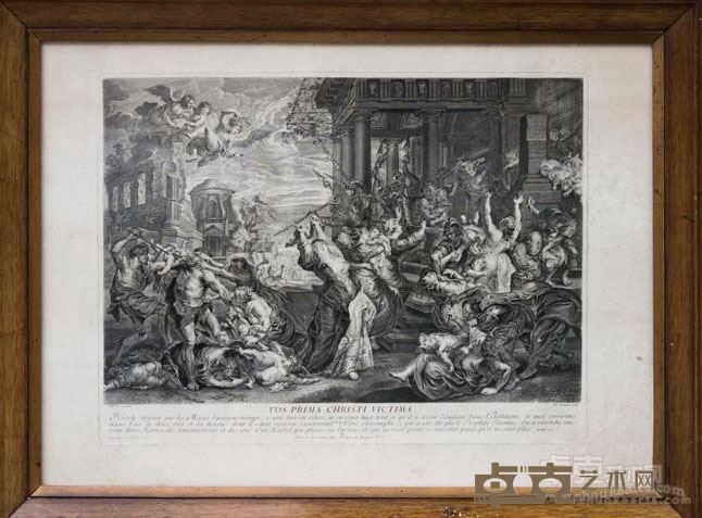 《滥杀无辜》 卡尔·杜布伊斯 43x59.5cm 1979年