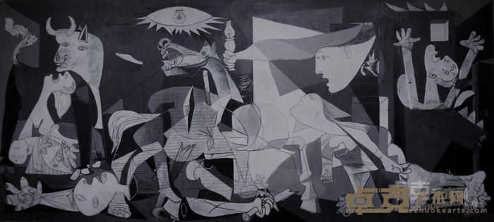 《格尔尼卡》 毕加索 125x350cm 1937年