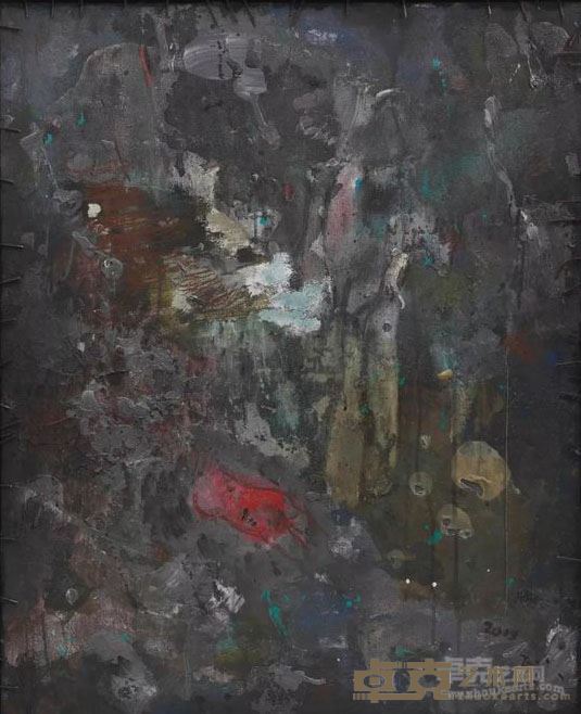《似静物的风景》 谢正赛 80x65cm 2018年 综合材料