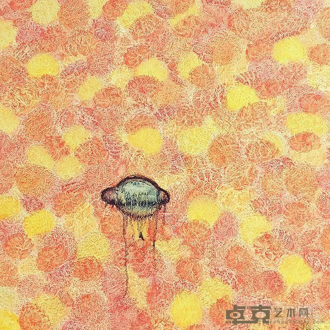 《孤独星球No.1》 60x60cm 2014年 布面油画