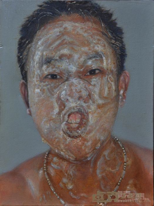 《无所畏惧》 冯光夏 30x40cm 亚麻布油画