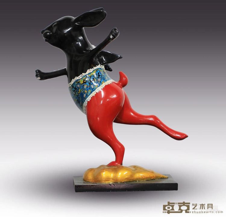 净土工作室《漆艺兔》