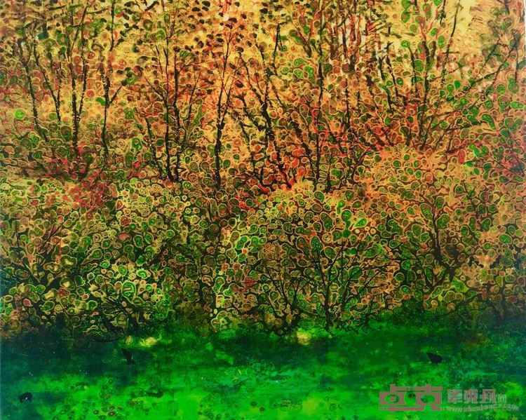 苏星《假想的森林22》24×30cm
