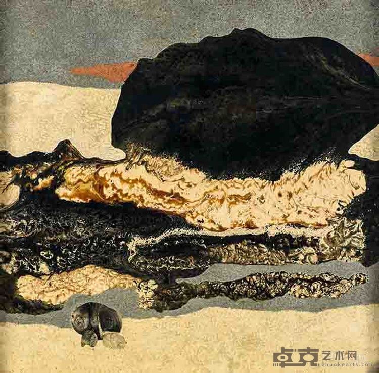 刘飞《永恒之三》60x60cm